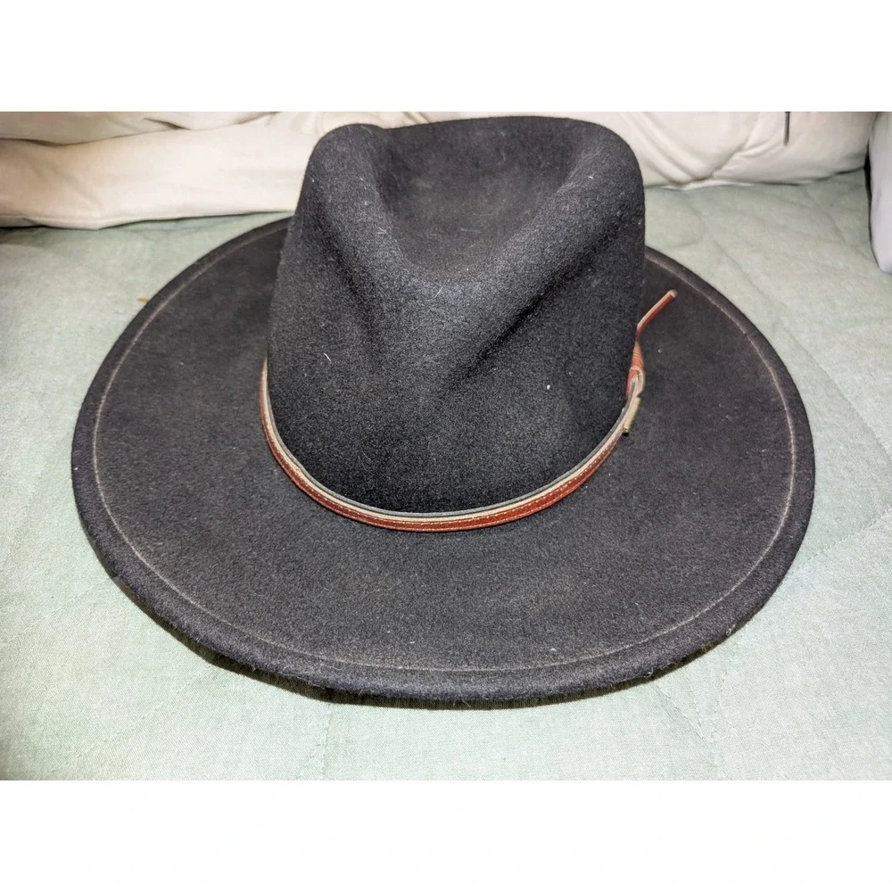 Stetson Bozeman Outdoor Black Cowboy Hat TWBOZE-813007